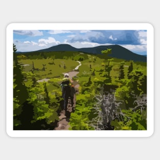 Appalachian Trail Painting Sticker